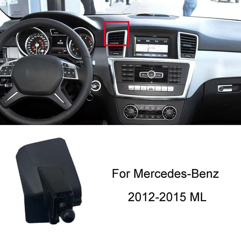 For Mercedes-Benz Mobile Phone Holder Car Air Outlet Base, Model: 12-15 ML