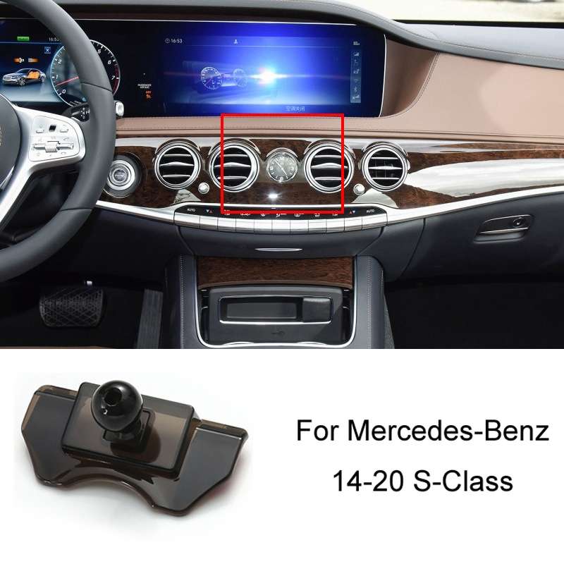 For Mercedes-Benz Mobile Phone Holder Car Air Outlet Base, Model: 14-20 S-Class