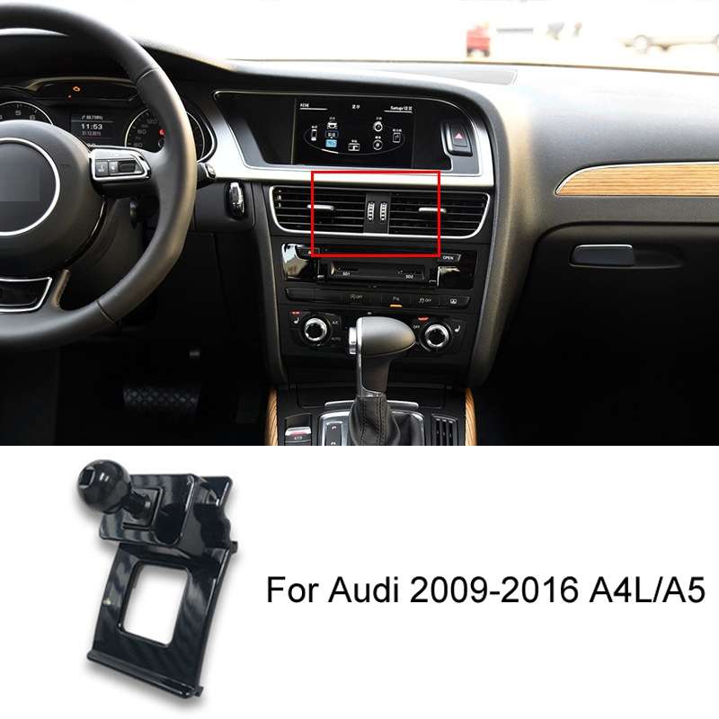 For Audi Car Mobile Phone Holder Mounting Base, Model: 09-16 A4L/A5