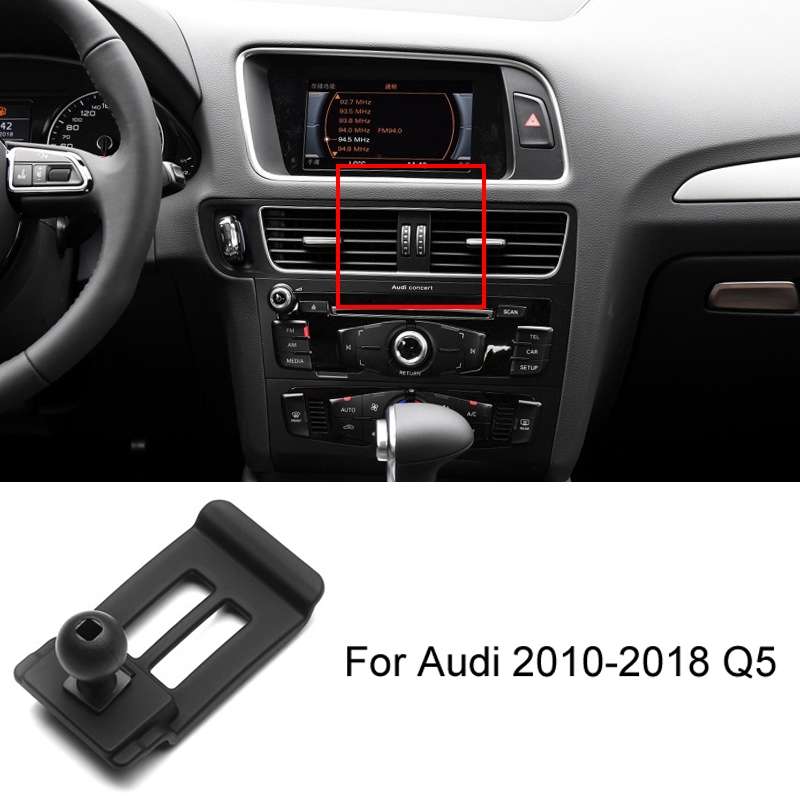 For Audi Car Mobile Phone Holder Mounting Base, Model: 10-18 Q5