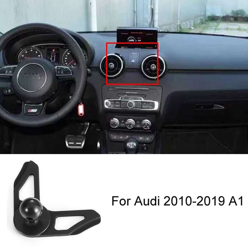 For Audi Car Mobile Phone Holder Mounting Base, Model: 10-19 A1