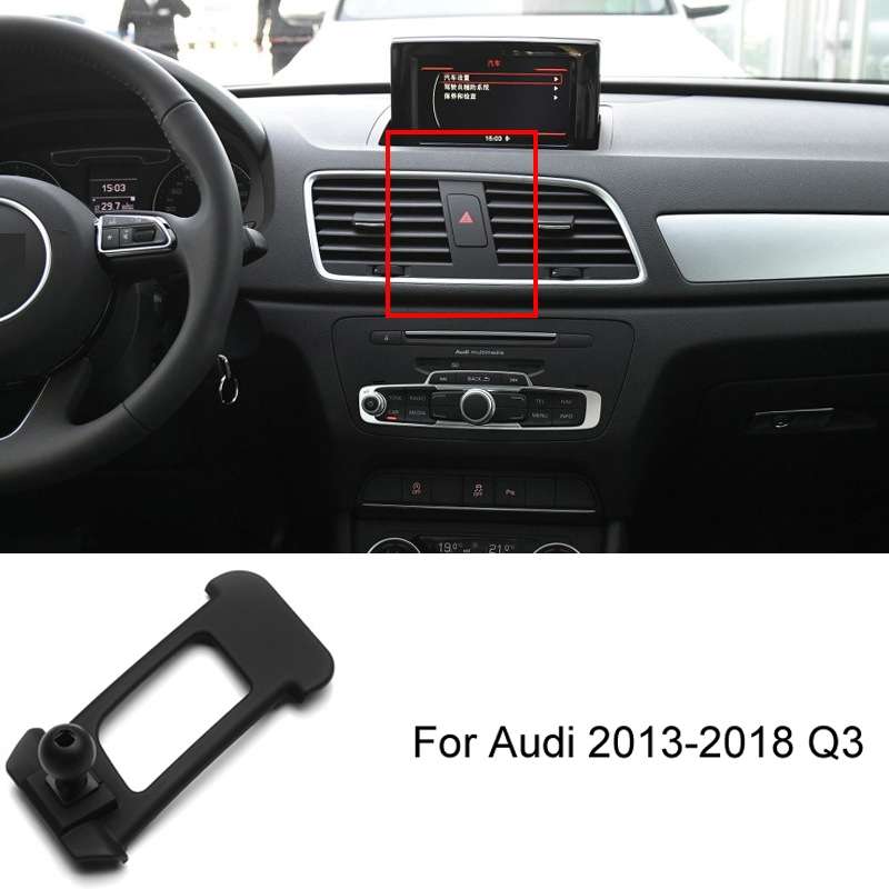 For Audi Car Mobile Phone Holder Mounting Base, Model: 13-18 Q3