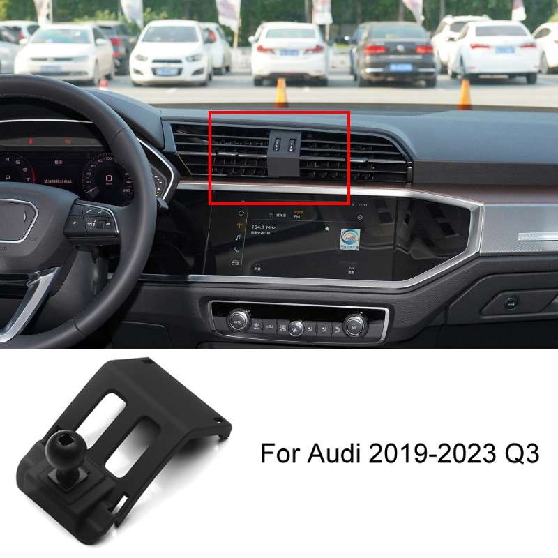 For Audi Car Mobile Phone Holder Mounting Base, Model: 19-23 Q3