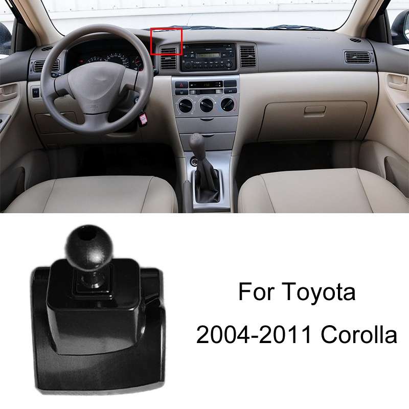 For Toyota Car Air Outlet Phone Holder Base, Model: 04-11 Corolla