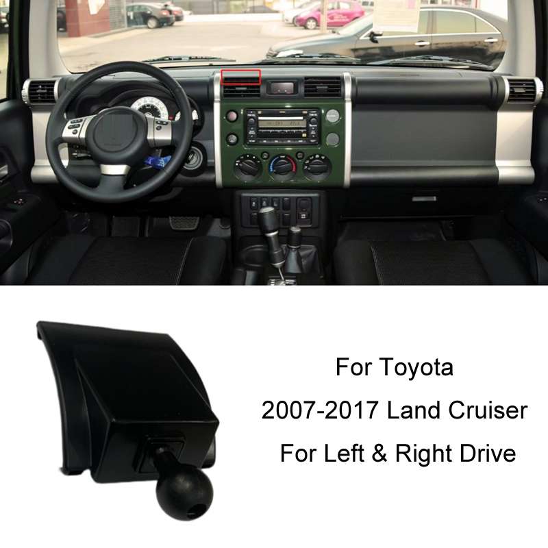 For Toyota Car Air Outlet Phone Holder Base, Model: 07-17 Land Cruiser For Left & Right