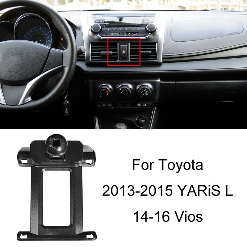 For Toyota Car Air Outlet Phone Holder Base, Model: 13-15 YARiS L/14-16 Vios