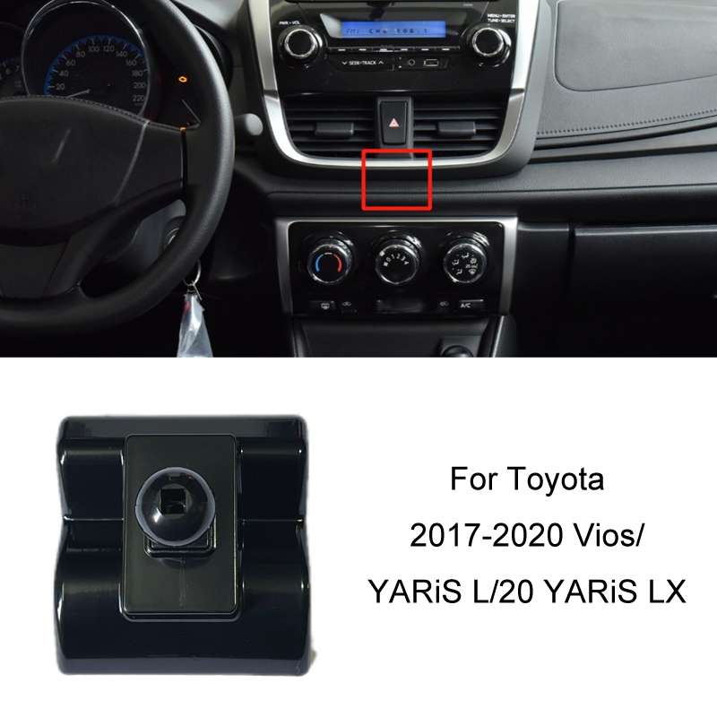 For Toyota Car Air Outlet Phone Holder Base, Model: 17-20 Vios/YARiS L/20 YARiS LX