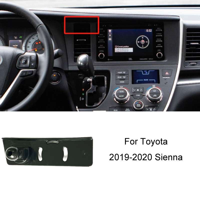 For Toyota Car Air Outlet Phone Holder Base, Model: 19-20 Sienna