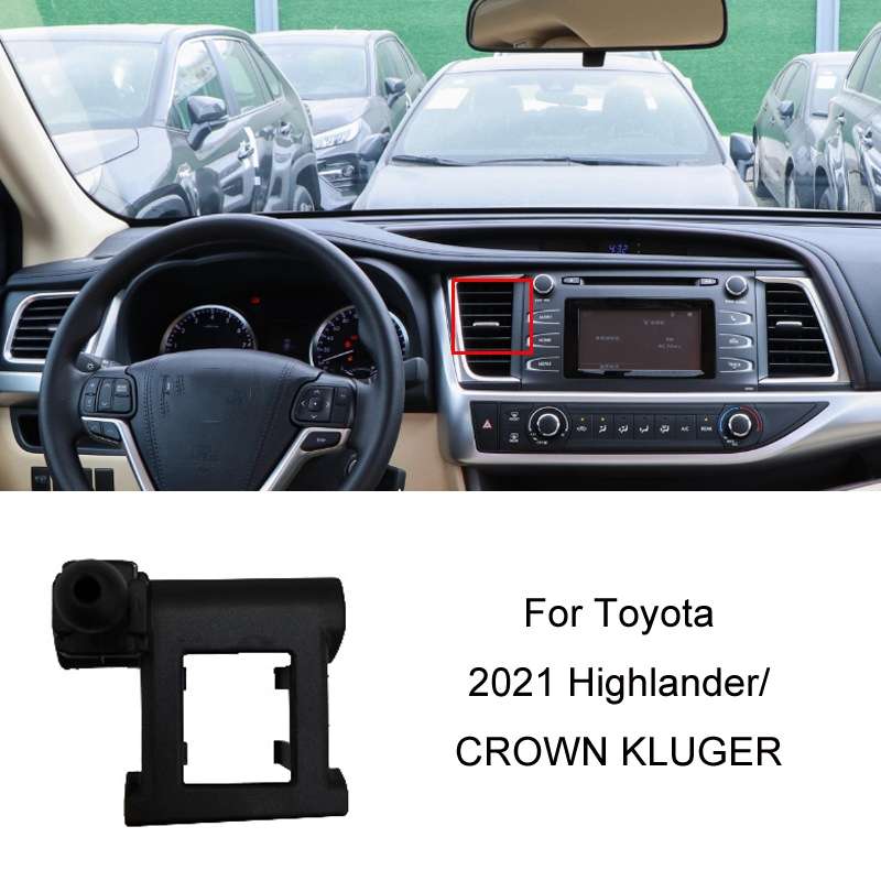 For Toyota Car Air Outlet Phone Holder Base, Model: 21 Highlander/CROWN KLUGER