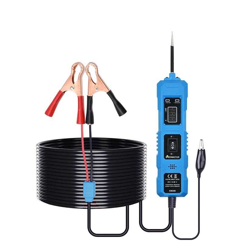 EM286 Multifunctional Car Circuit Electrical System Driving Test Pen, Style: Blue 4m