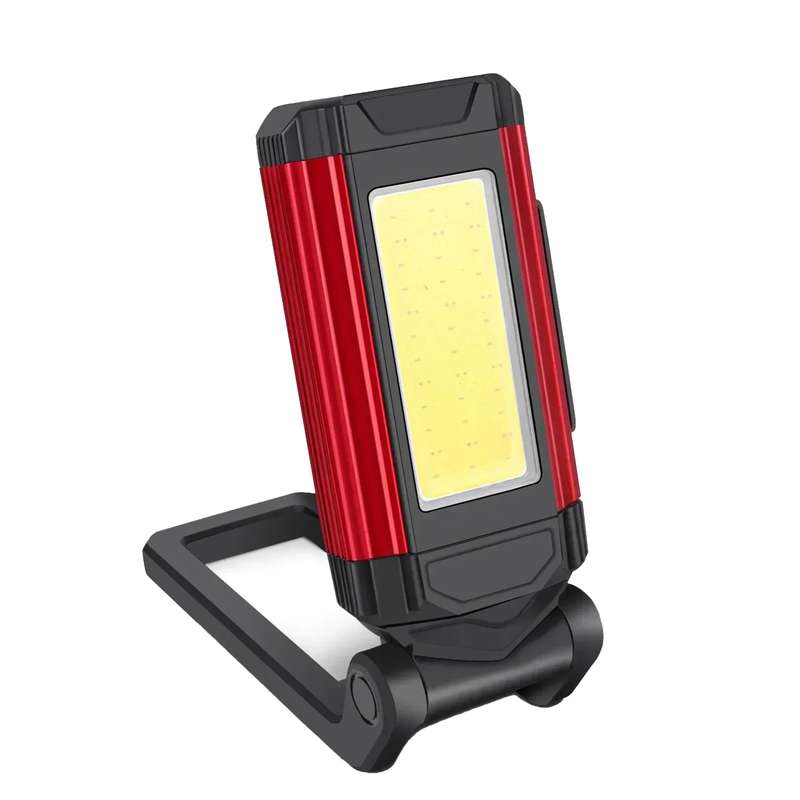 E-SMARTER K011 USB Rechargeable Repair Light With Magnet COB Strong Light Flashlight, Style: A Folda