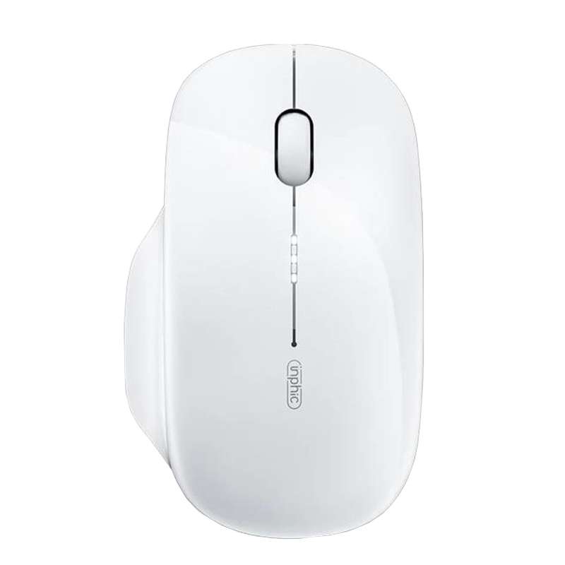 Inphic M1 2nd Generation Wireless Mice Rechargeable Mute Business Office Home Laptop Mouse, Color: 2