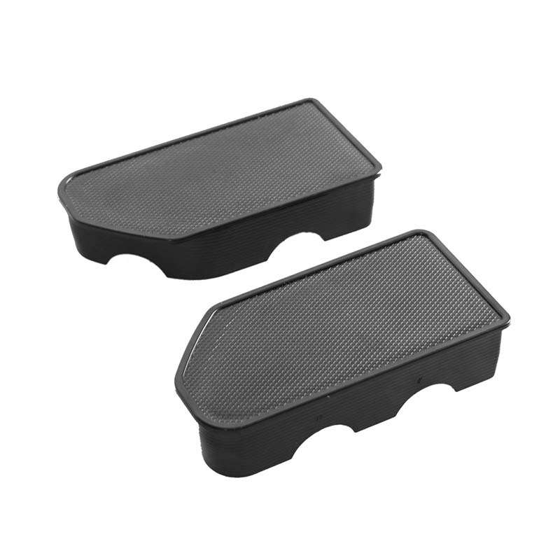 1pair Rear Tailgate Hole Plug Cover Modification Accessories For Chevrolet Silverado 2019-2021(Black
