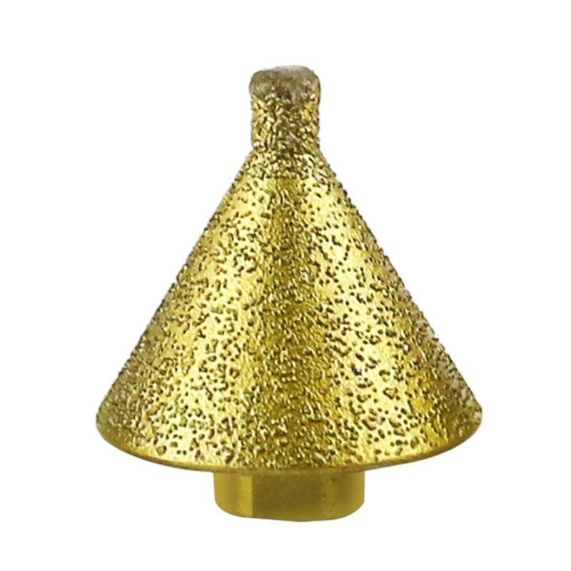 Diamond Chamfering Machine Conical Grinding Bit Tile Marble Quartz Drilling Hole Reamer Angle Grinde