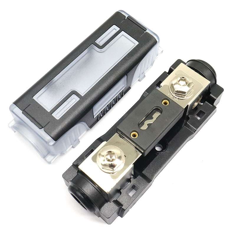 Car Audio Power Fuse Holder With Waterproof Rubber Sleeve(100A)