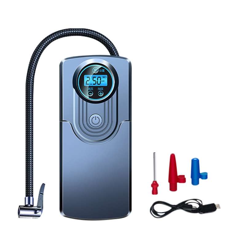 Car Portable Mini Digital Display High Power Multifunctional Inflatable Pump, Model: Wireless