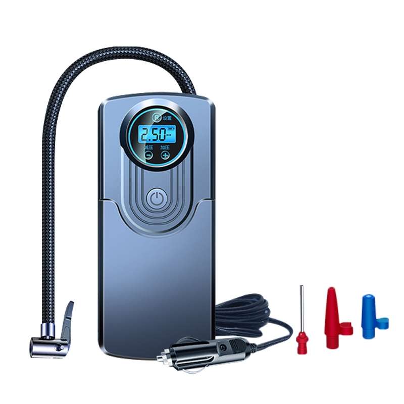Car Portable Mini Digital Display High Power Multifunctional Inflatable Pump, Model: Wired