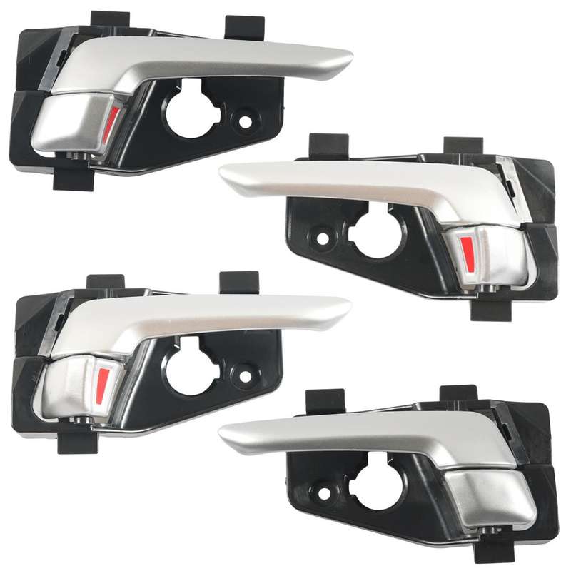 For KIA Picanto Car Electroplating Inner Handle, Specifications: 4pcs /Set