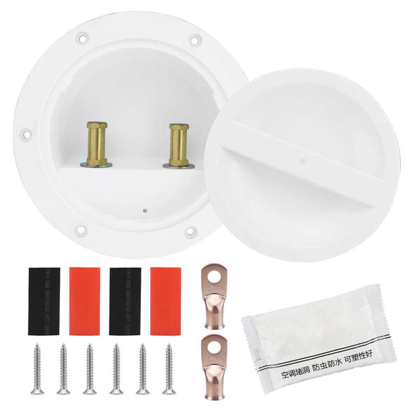 RV Marine Waterproof Sea Fishing Sealed Pure Copper Conductive Junction Box, Configuration: CP-5097