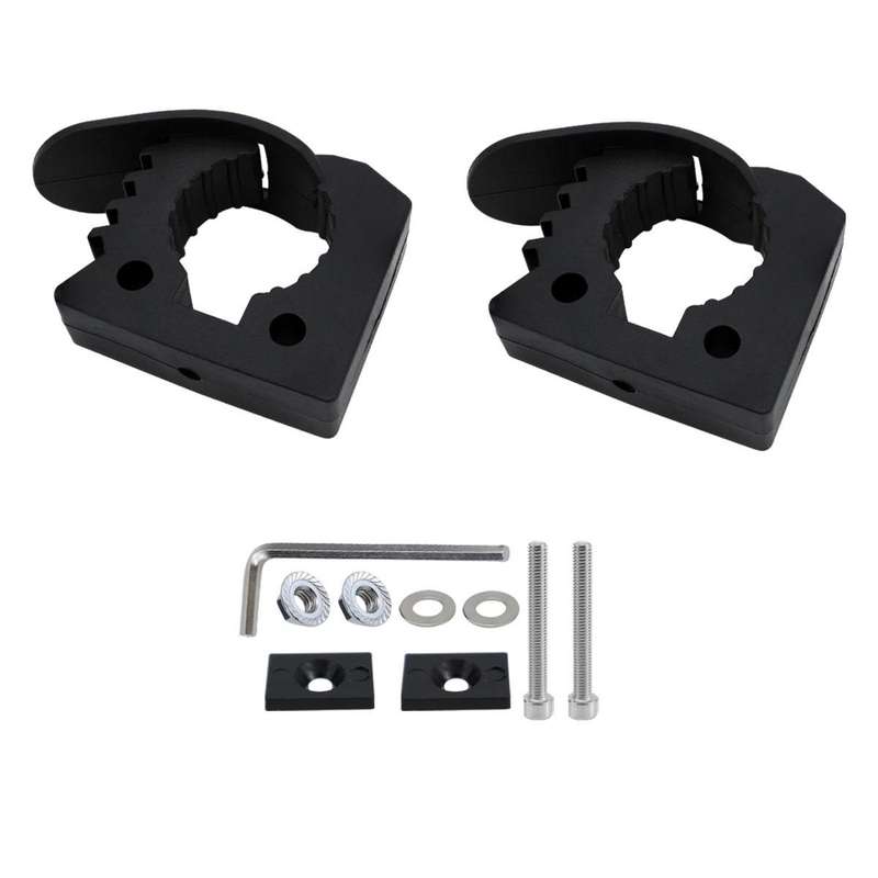 2pcs Quick Installation Clamp Rubber Fixing Buckle For 3-4cm Pipe