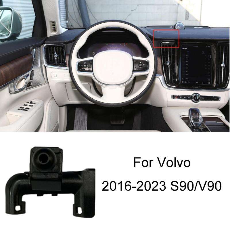 For Volvo Car-Mounted Special Mobile Phone Navigation Bracket Base, Model: 16-23 S90 Buckle/V90