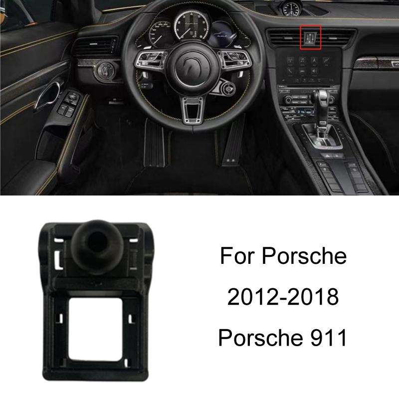 For Porsche Car-Mounted Mobile Phone Navigation Holder Base, Model: 12-18 Porsche 911