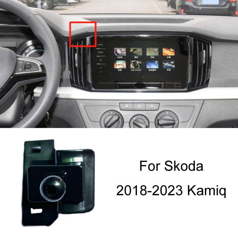 For Skoda Car Special Mobile Phone Navigation Bracket Base, Model: 18-23 Kamiq