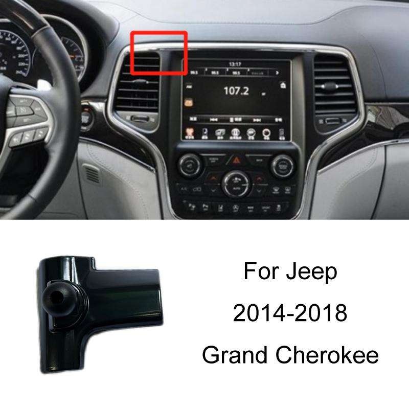 For Jeep Car Special Mobile Phone Navigation Bracket Base, Model: 14-18 Grand Cherokee