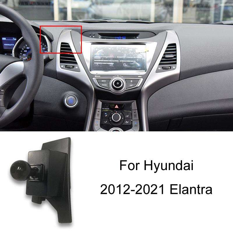 For Hyundai Car Special Mobile Navigation Bracket Base, Model: 12-21 Elantra