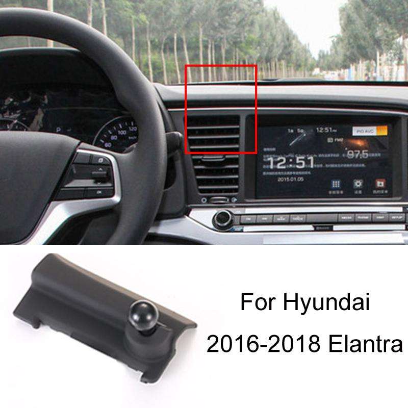 For Hyundai Car Special Mobile Navigation Bracket Base, Model: 16-18 Elantra