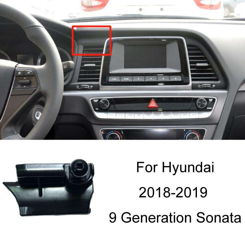 For Hyundai Car Special Mobile Navigation Bracket Base, Model: 18-19 9 Generation Sonata
