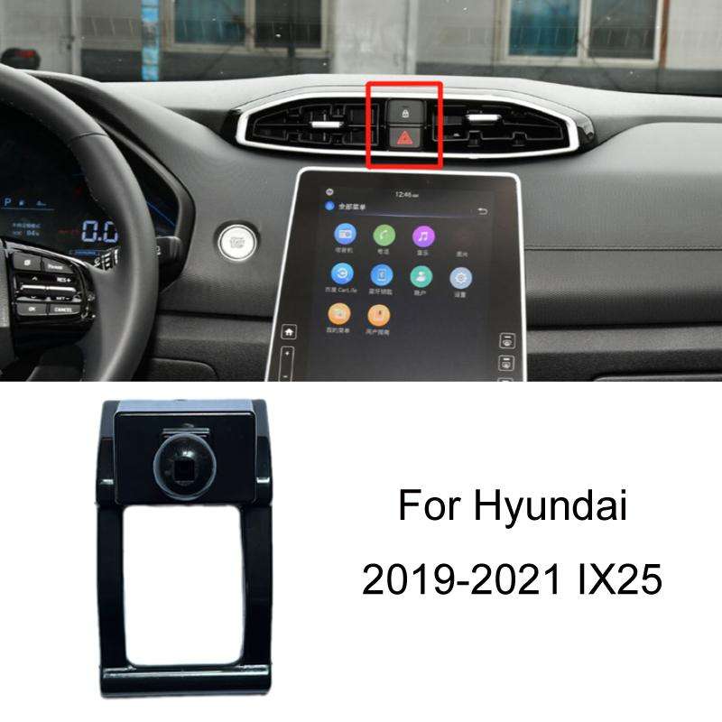For Hyundai Car Special Mobile Navigation Bracket Base, Model: 19-21 IX25