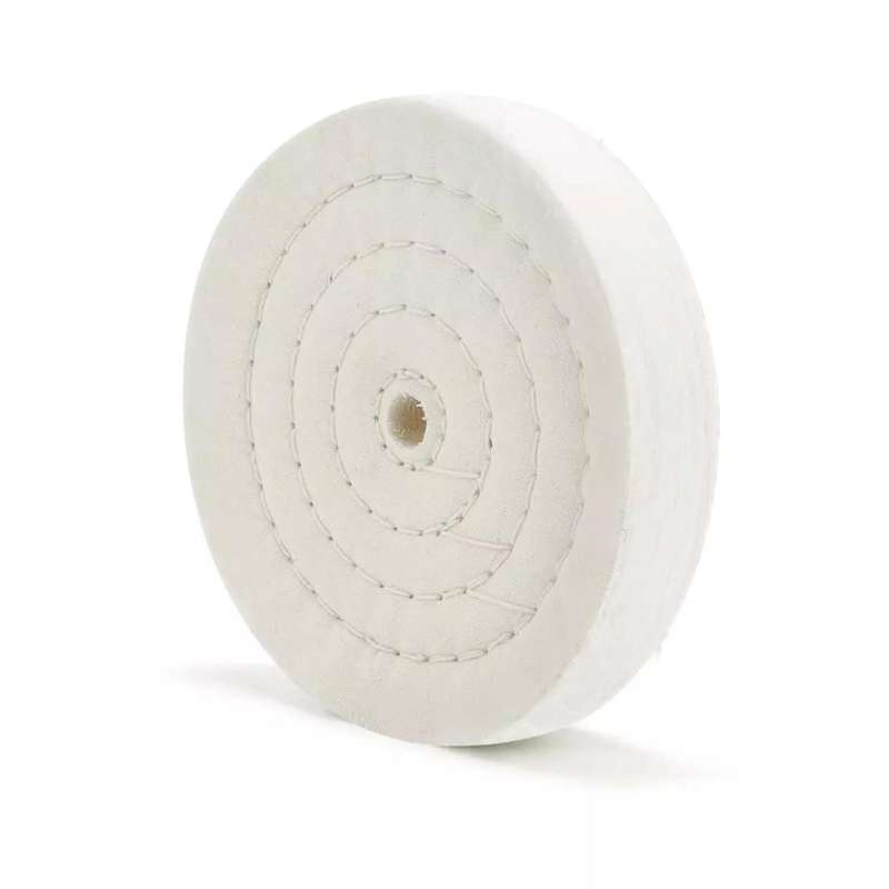 Angle Grinder Flat Polishing Cotton Cloth Wheel, Size: 6 Inch 50 Layers