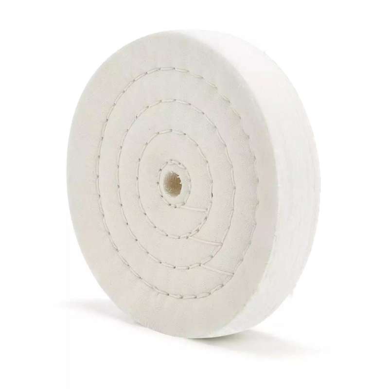 Angle Grinder Flat Polishing Cotton Cloth Wheel, Size: 8 Inch 50 Layers