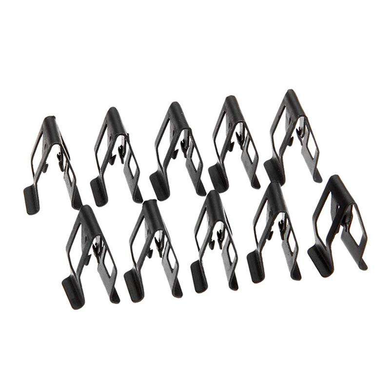 10pcs / Pack Universal For Car Dashboard Decorative Metal Clips