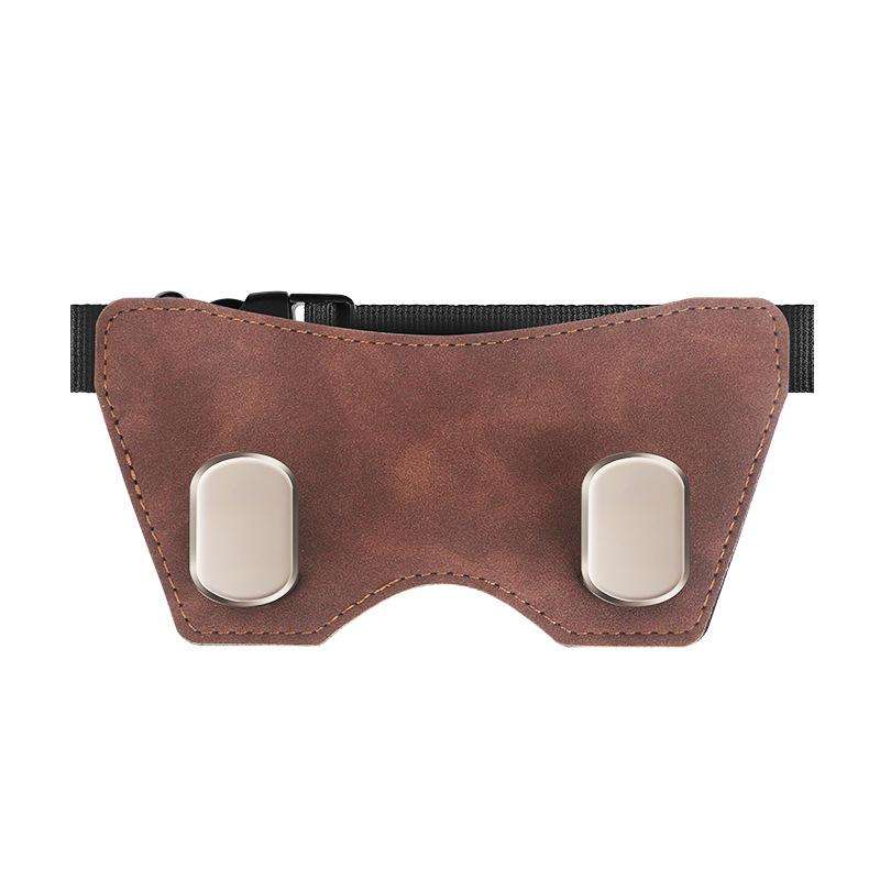 Car Sports Seats With One-Piece Headrests Furring Storage Metal Hooks(Brown)