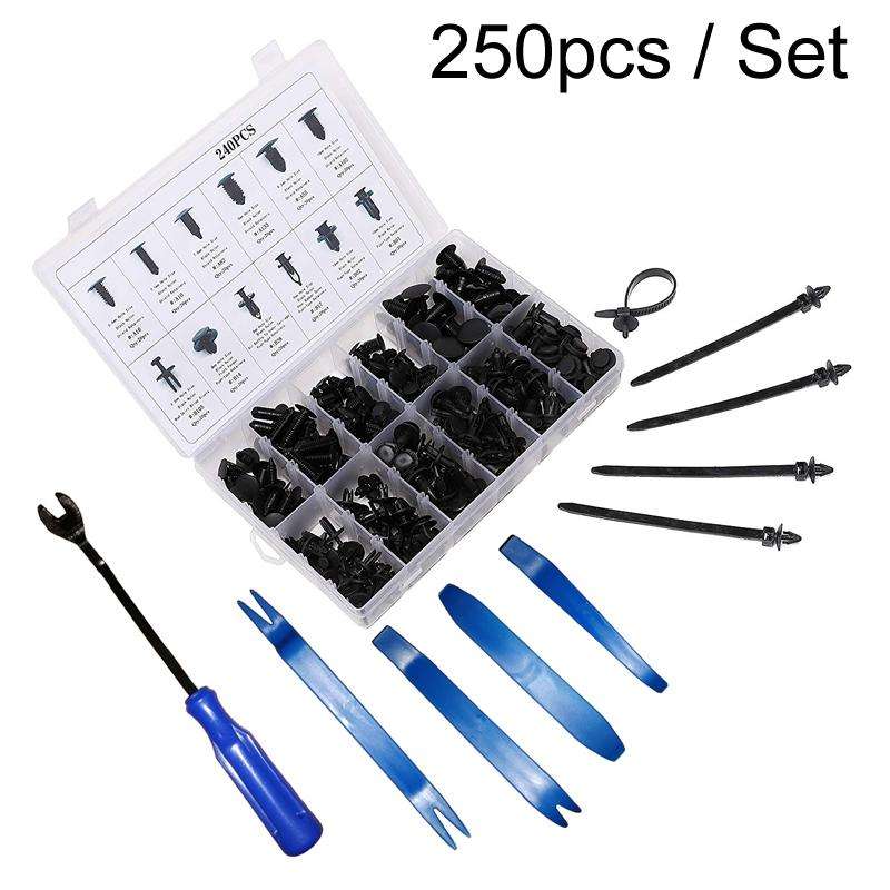 250pcs / Set Automotive Fixing Clip Tool For Ford / Toyota / Honda