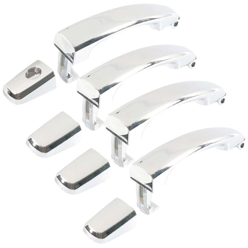 Car Door Outer Handle Accessories For Chevrolet Aveo, Model: Electroplating 4pcs /Set