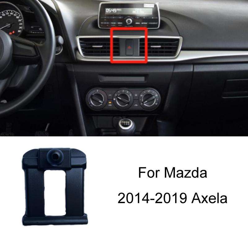 For Mazda Car-Mounted Special Mobile Phone Navigation Bracket Base, Model: 14-19 Axela