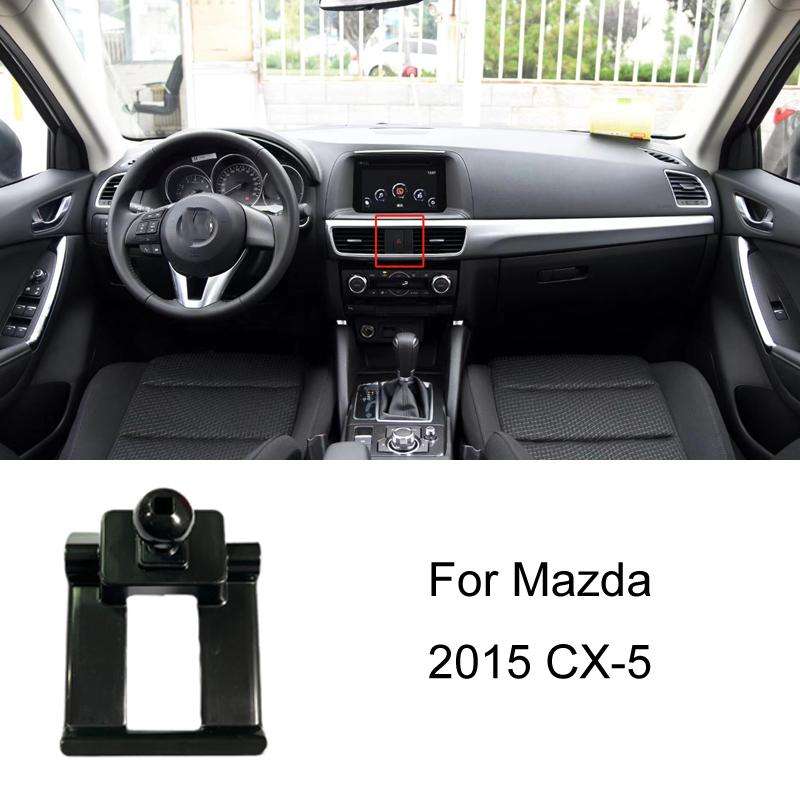 For Mazda Car-Mounted Special Mobile Phone Navigation Bracket Base, Model: 15 CX-5