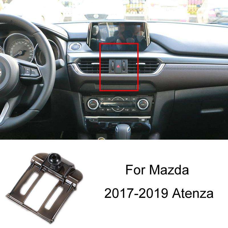 For Mazda Car-Mounted Special Mobile Phone Navigation Bracket Base, Model: 17-19 Atenza