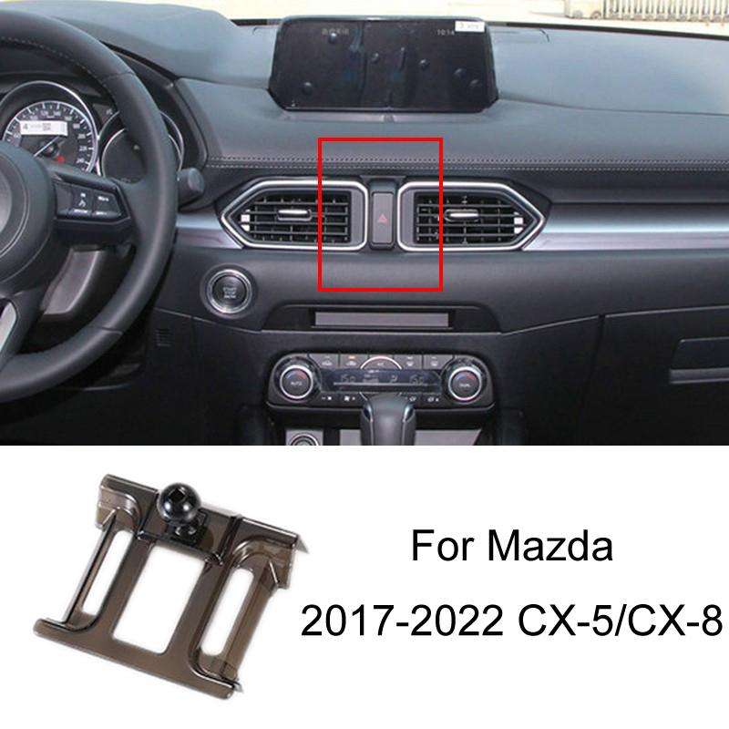 For Mazda Car-Mounted Special Mobile Phone Navigation Bracket Base, Model: 17-22 CX-5/CX-8