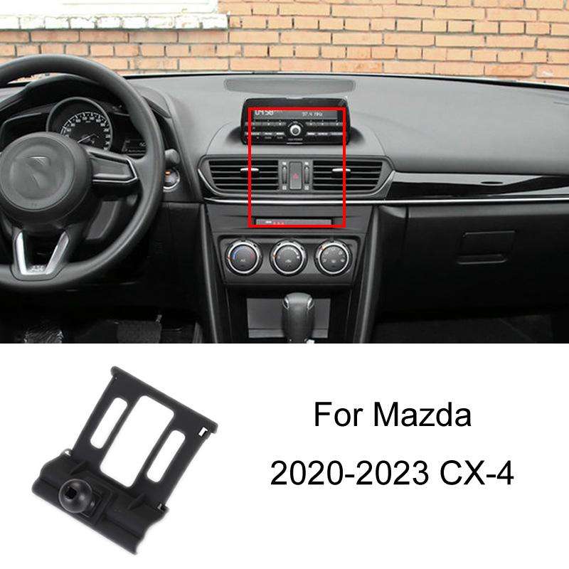For Mazda Car-Mounted Special Mobile Phone Navigation Bracket Base, Model: 20-23 CX-4