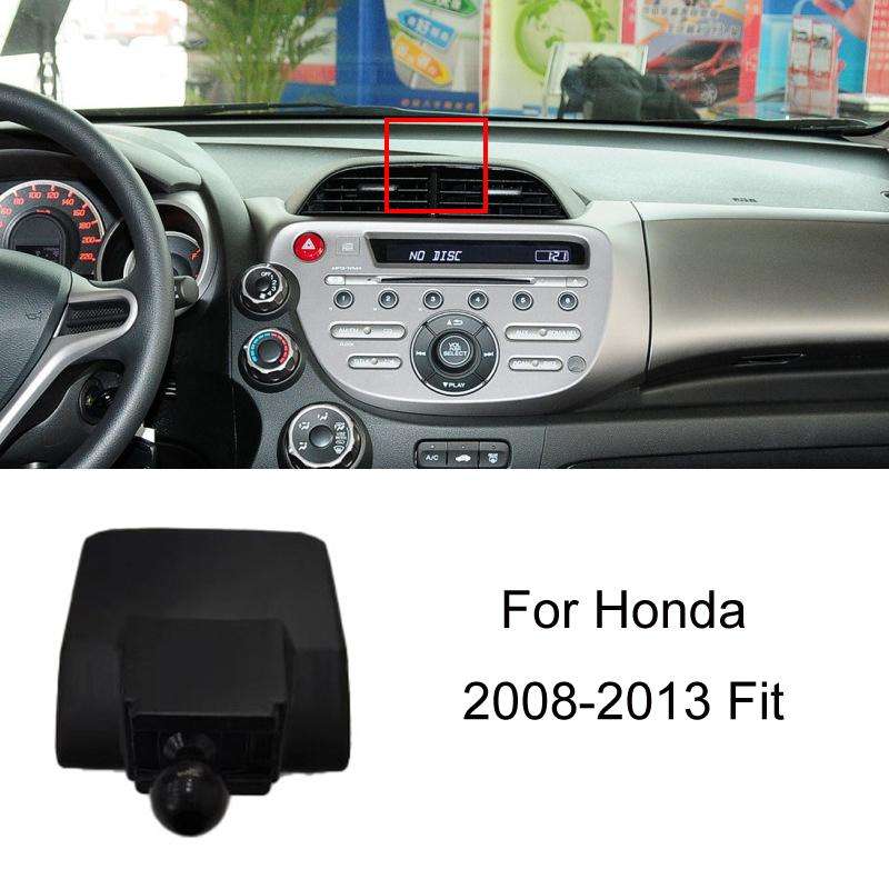 For Honda Left-hand Drive Car-Mounted Mobile Phone Navigation Holder Base, Model: 08-13 Fit