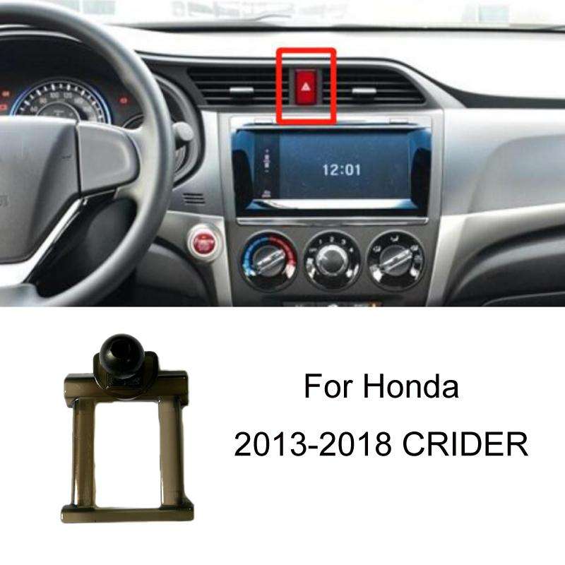 For Honda Left-hand Drive Car-Mounted Mobile Phone Navigation Holder Base, Model: 13-18 CRIDER