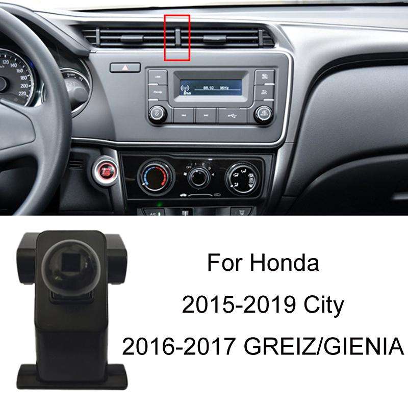 For Honda Left-hand Drive Car-Mounted Mobile Phone Navigation Holder Base, Model: 15-19 City/16-17 G