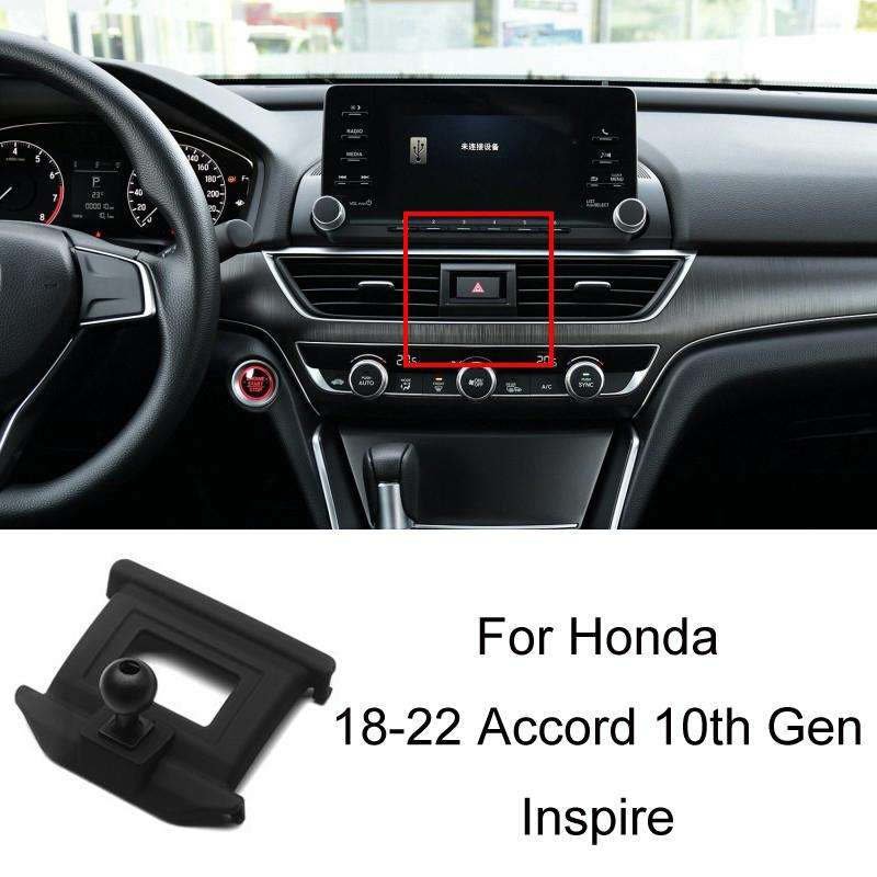 For Honda Left-hand Drive Car-Mounted Mobile Phone Navigation Holder Base, Model: 18-22 Accord 10th