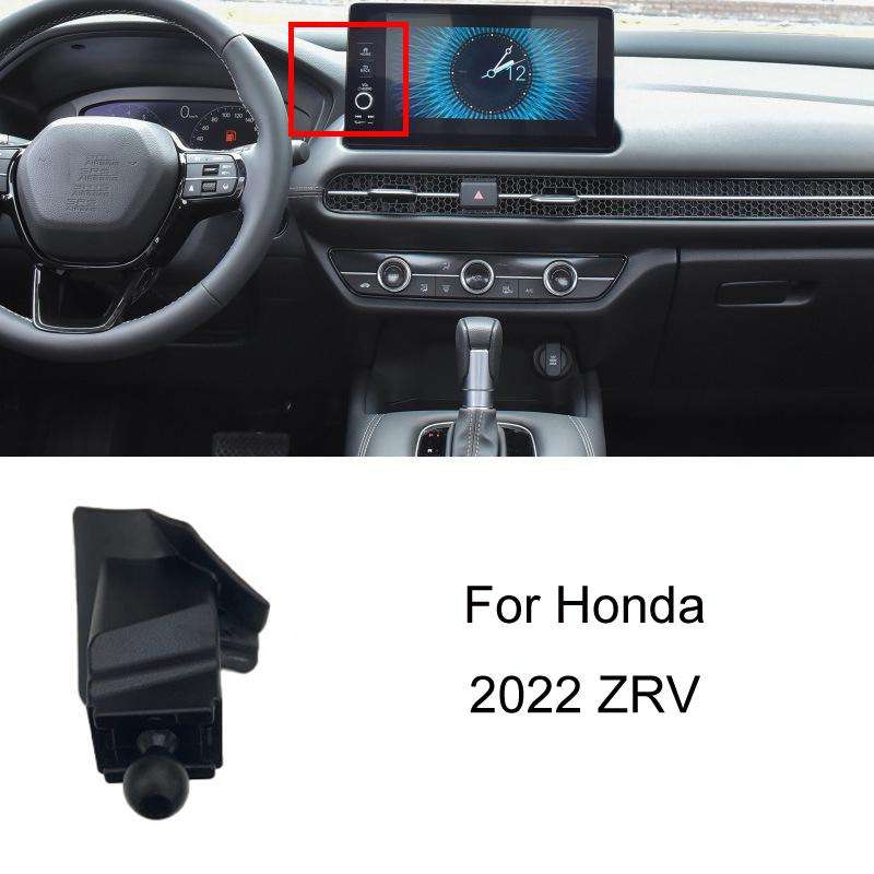For Honda Left-hand Drive Car-Mounted Mobile Phone Navigation Holder Base, Model: 22 ZRV