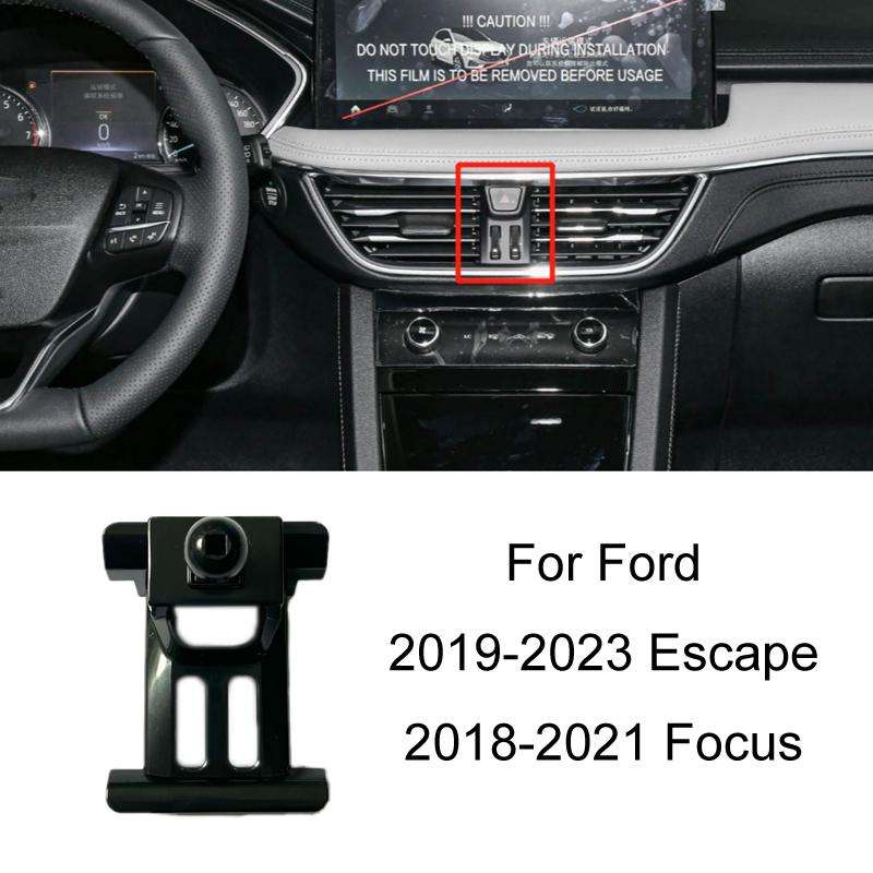 For Ford Car Special Mobile Phone Navigation Bracket Base, Model: 19-23 Escape+18-21 Focus
