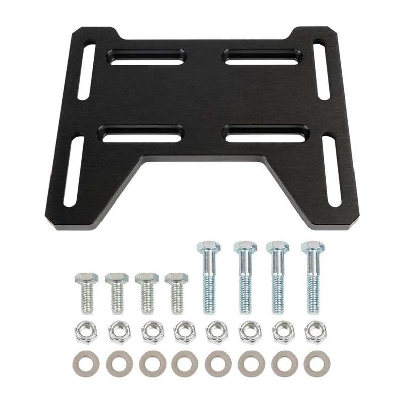 Motor Engine Mount Adapter DB30 Aluminum Bracket for Predator 212cc(Black)